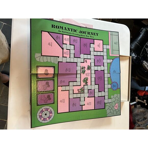 Romantic Journey intimate board game vintage 1987 rare - Picture 4 of 8